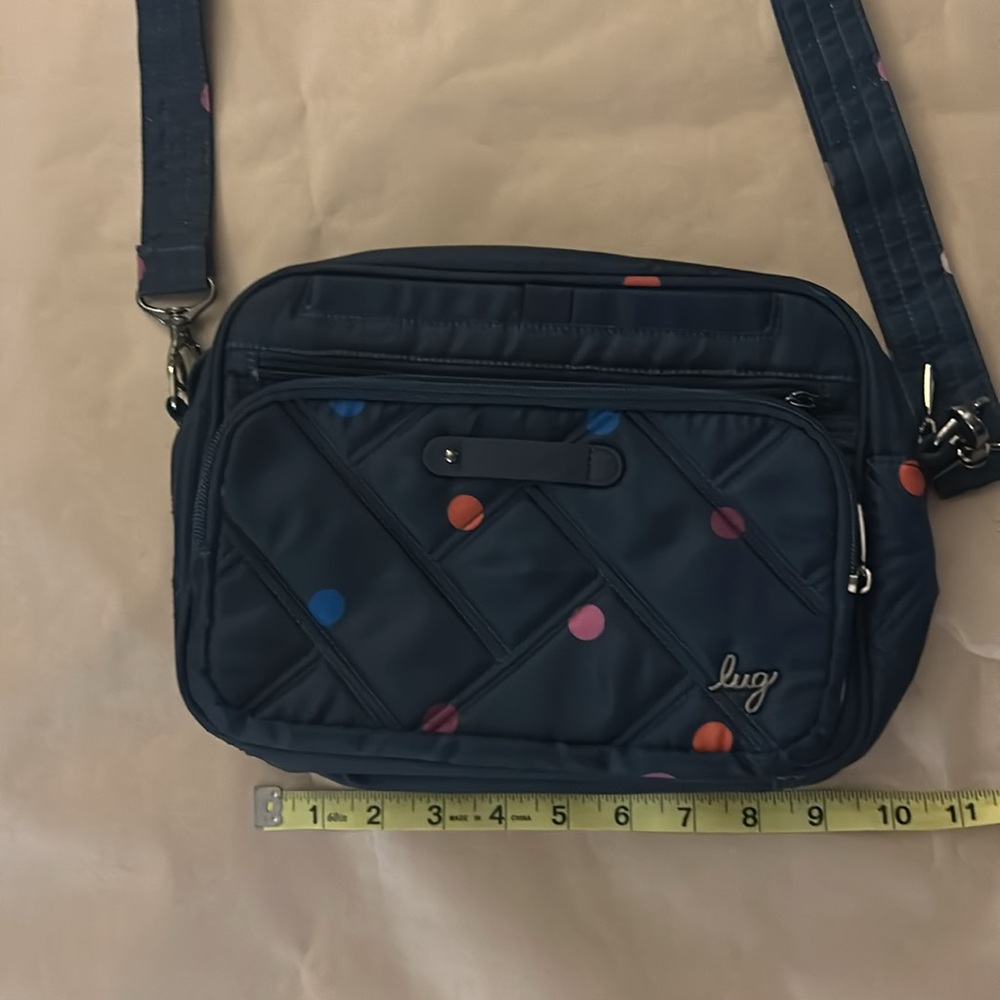 Lug Navy Polka Dot Women's Bag